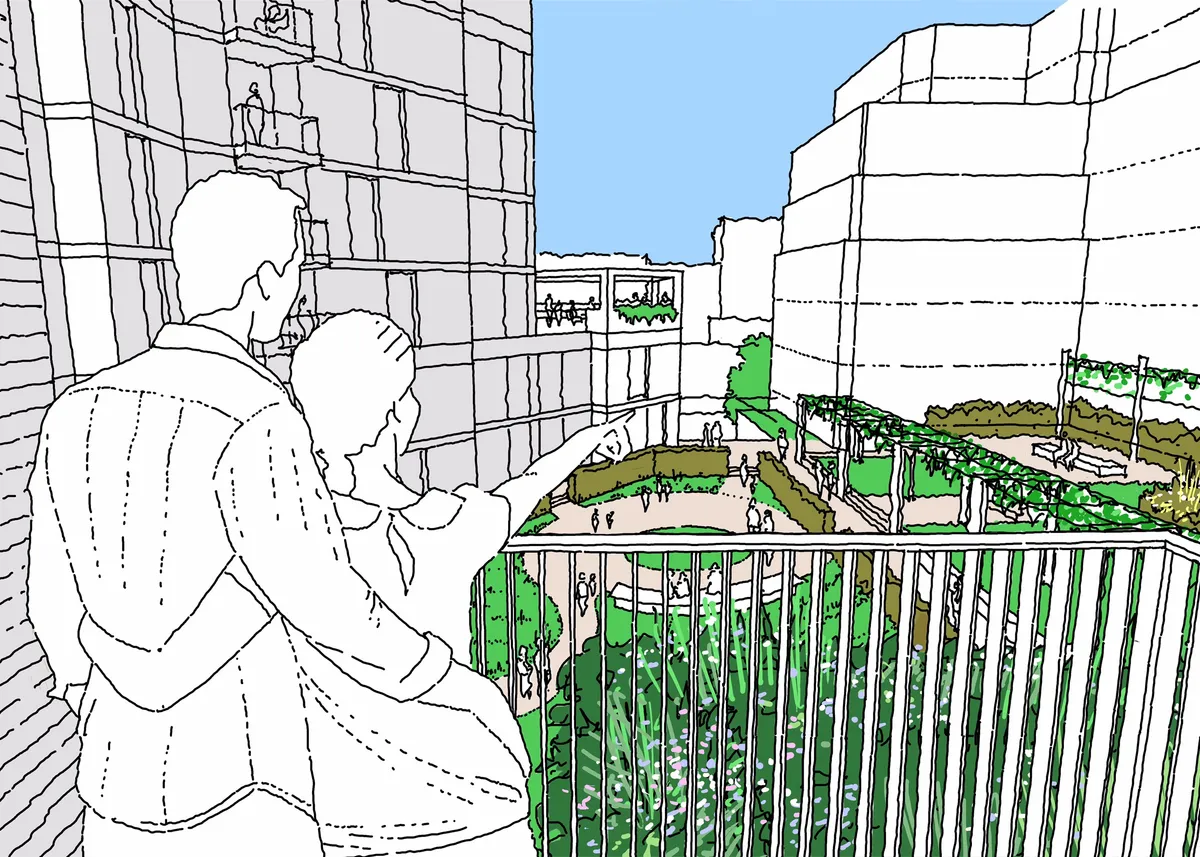 17 032 NWB Sketch Balcony